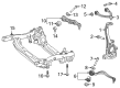 Diagram for Mercedes-Benz Suspension Strut Rod - 290-330-37-00