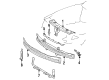 Diagram for Mercedes-Benz 600SEC Radiator Support - 140-620-08-85