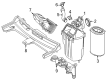 Diagram for Mercedes-Benz GLC63 AMG S E Performance Air Duct - 139-090-71-00