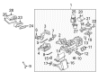 Diagram for Mercedes-Benz E550 Evaporator - 211-830-07-58