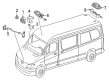 Diagram for Mercedes-Benz Sprinter 2500 Back up Alarm - 002-820-53-26