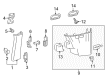 Diagram for Mercedes-Benz Metris Pillar Panels - 447-690-71-25-7P51