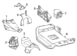 Diagram for Mercedes-Benz S65 AMG Engine Mount - 222-240-45-17
