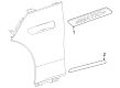 Diagram for Mercedes-Benz EQE AMG Emblem - 295-817-10-00