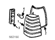 Diagram for Mercedes-Benz 300TD Back Up Light - 123-820-05-56