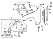 Diagram for Mercedes-Benz Wheelhouse - 222-690-33-02