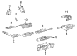 Diagram for Mercedes-Benz C220 Exhaust Pipe - 202-490-03-15