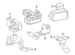 Diagram for Mercedes-Benz Yaw Sensor - 000-905-77-00