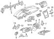 Diagram for Mercedes-Benz C320 Instrument Cluster - 203-680-03-87-8H81