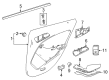 Diagram for Mercedes-Benz CLA45 AMG Door Seal - 117-735-01-65