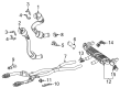 Diagram for Mercedes-Benz GLE63 AMG S SUV Catalytic Converter - 167-490-99-04