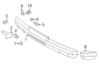 Diagram for Mercedes-Benz G55 AMG Bumper - 463-880-01-04