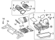 Diagram for Mercedes-Benz CLE450 Air Intake Hose - 223-500-10-00