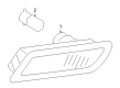Diagram for Mercedes-Benz CLK320 Side Marker Light - 208-820-01-21-64