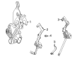 Diagram for Mercedes-Benz Ride Height Sensor - 213-905-33-02