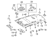 Diagram for Mercedes-Benz GLK350 Sun Visor - 204-810-15-00-7F59