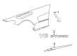 Diagram for Mercedes-Benz AMG GT Black Series Emblem - 190-817-43-00