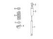 Diagram for Mercedes-Benz C250 Bump Stop - 204-321-03-06