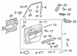 Diagram for Mercedes-Benz G580 Door Lock Switch - 463-905-58-00-7N49