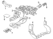 Diagram for Mercedes-Benz S580e Air Duct - 223-831-18-00