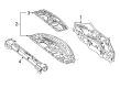 Diagram for Mercedes-Benz CLA250 Rear Crossmember - 117-610-00-17