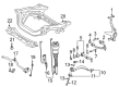 Diagram for Mercedes-Benz E250 Camber and Alignment Kit - 002-990-51-54