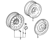 Diagram for Mercedes-Benz 300CD Wheel Cover - 115-401-03-24
