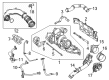 Diagram for Mercedes-Benz GLA250 Exhaust Heat Shield - 260-142-16-00
