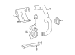 Diagram for Mercedes-Benz CLS400 Air Duct - 218-680-74-00