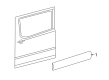 Diagram for Mercedes-Benz Sprinter 2500 Door Moldings - 906-694-29-00-9B51