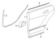 Diagram for Mercedes-Benz CLS400 Door Seal - 218-730-03-24