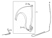 Diagram for Mercedes-Benz S400 Seat Belt - 221-860-89-85-7F03