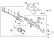 Diagram for Mercedes-Benz Rack And Pinion - 247-460-72-01