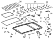 Diagram for Mercedes-Benz ML55 AMG Convertible Top Motor - 163-820-15-42