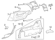 Diagram for Mercedes-Benz EQB 250+ Pillar Panels - 243-690-78-00-8T92