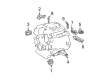 Diagram for Mercedes-Benz CLK500 Engine Mount - 112-223-21-04