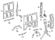 Diagram for Mercedes-Benz Sprinter 2500 Wheelhouse - 906-616-02-75