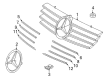 Diagram for Mercedes-Benz CLK320 Emblem - 215-888-00-86