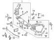 Diagram for Mercedes-Benz S600 Radiator Support - 222-620-02-42