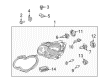 Diagram for Mercedes-Benz C320 Headlight - 203-820-09-59-64