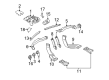 Diagram for Mercedes-Benz CLK320 Grille - 209-830-02-54-9116