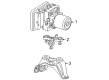 Diagram for Mercedes-Benz GLE53 AMG SUV ABS Control Module - 167-900-05-18
