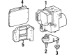 Diagram for Mercedes-Benz SL500 Brake Controller - 029-545-81-32