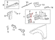 Diagram for Mercedes-Benz Battery Tray - 204-620-00-18