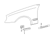 Diagram for Mercedes-Benz E320 Emblem - 211-817-42-21
