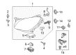 Diagram for Mercedes-Benz SL550 Lighting Control Module - 230-820-94-26-64