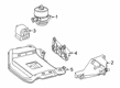Diagram for Mercedes-Benz S560 Engine Mount - 222-240-82-00
