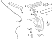 Diagram for Mercedes-Benz EQE SUV AMG Windshield Washer Hose - 294-860-62-00