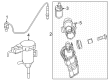 Diagram for Mercedes-Benz GLC350e Shut Off Valve - 205-470-71-02