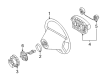 Diagram for Mercedes-Benz G500 Steering Wheel - 6-6-27-1010